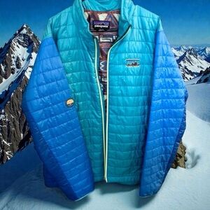 PATAGONIA MENS XXL NANO PUFF JACKET NWOT SUBTIDAL BLUE LIMITED EDITION 84212/24